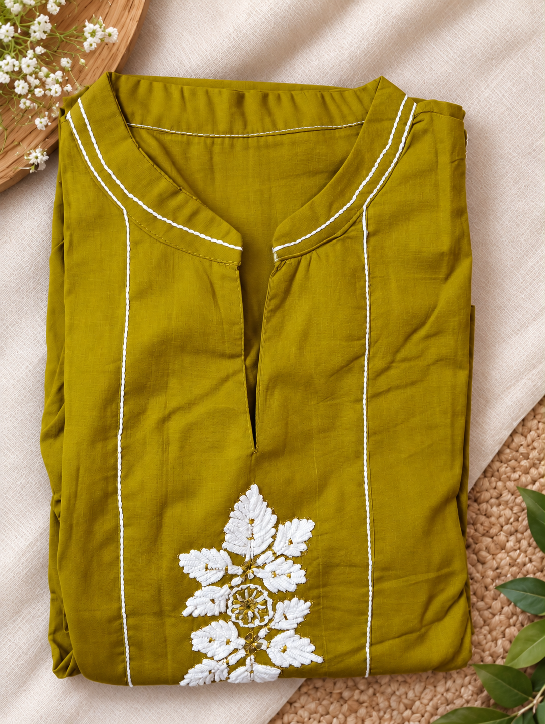 Mehendi Floral Co-ord Set
