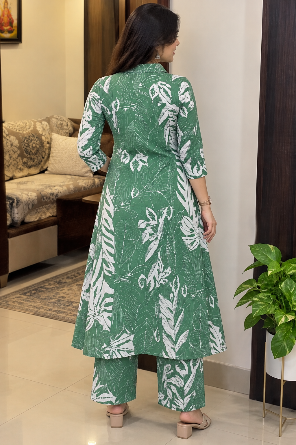 Emerald Leaf Co-ord Set