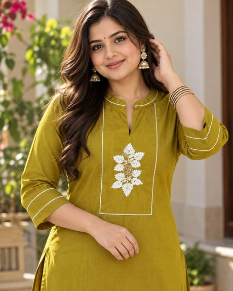 Mehendi Floral Co-ord Set